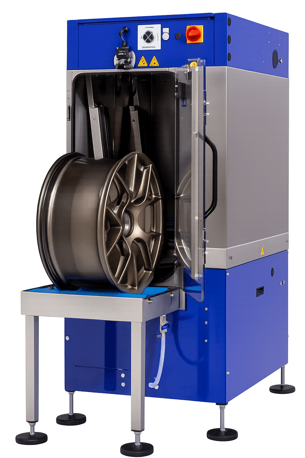 Modulare Felgenwaschanlage