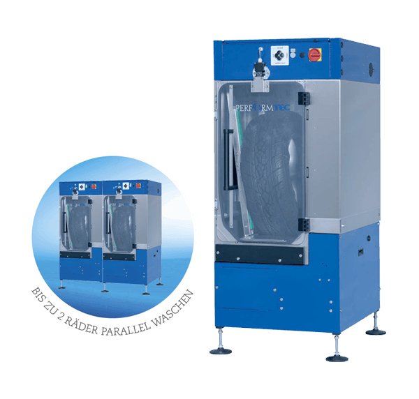 Modulare Radwaschanlage